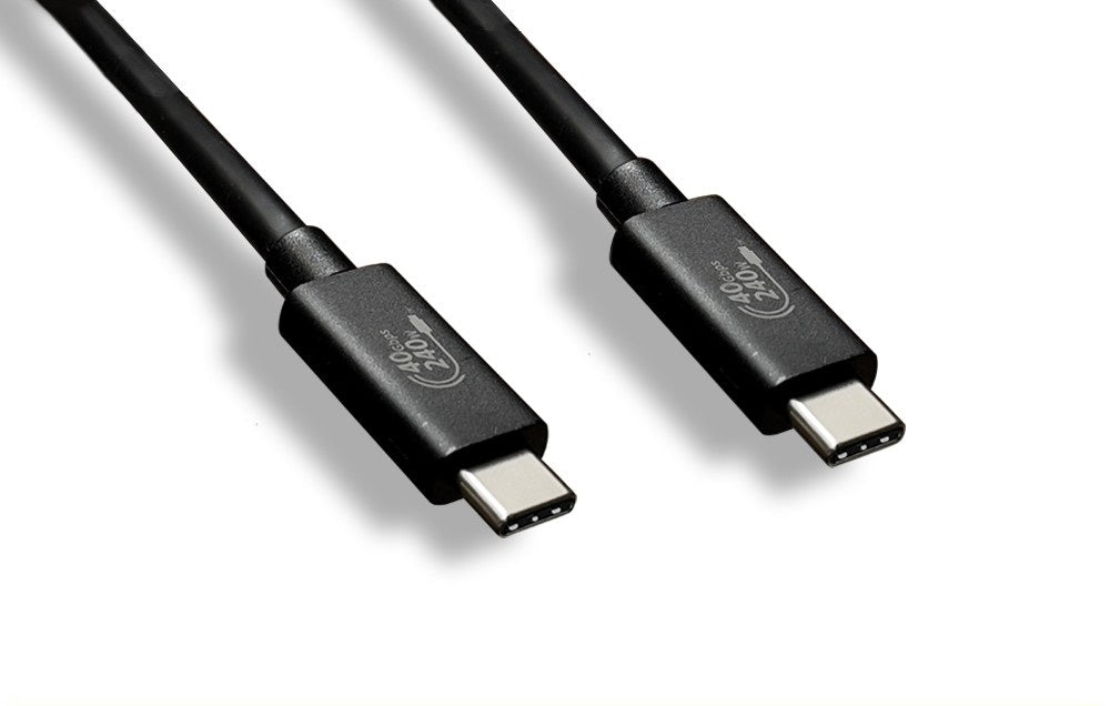 Nippon Labs 30USB4-10UC-432CC-01 USB4.0 Type C Gen3 8K USB Cable, Supports 8K@60Hz, 4K@120Hz, Dual 4K@60Hz, EPR, 40Gbps, 240W Type-C USB4 3.3FT. (1 Meter) Cable, M/M Cable, Black