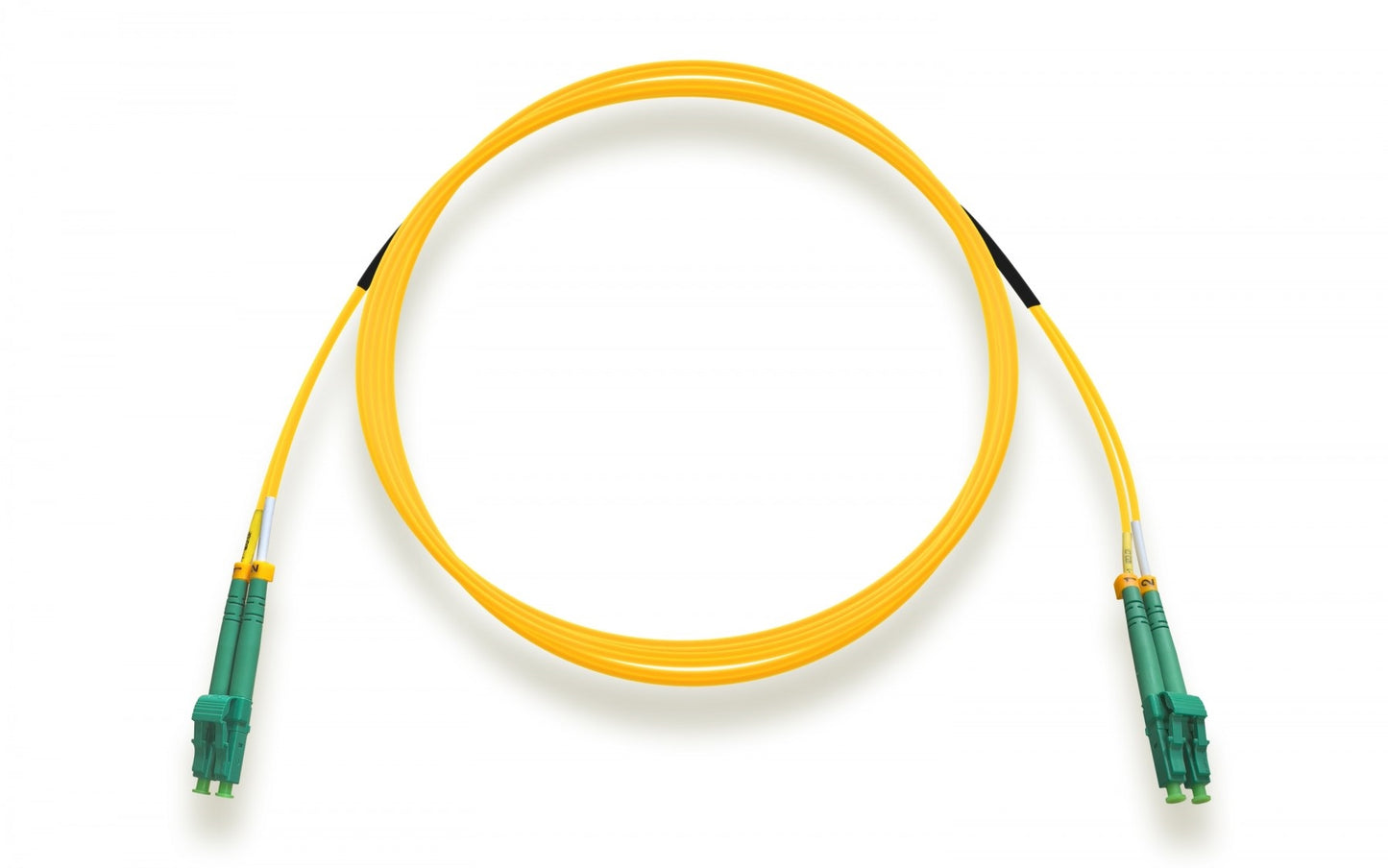 Nippon Labs OS2 Duplex Single-Mode LC/APC to LC/APC 9 /125 Fiber Optic Cable, 1 M ~ 5 M