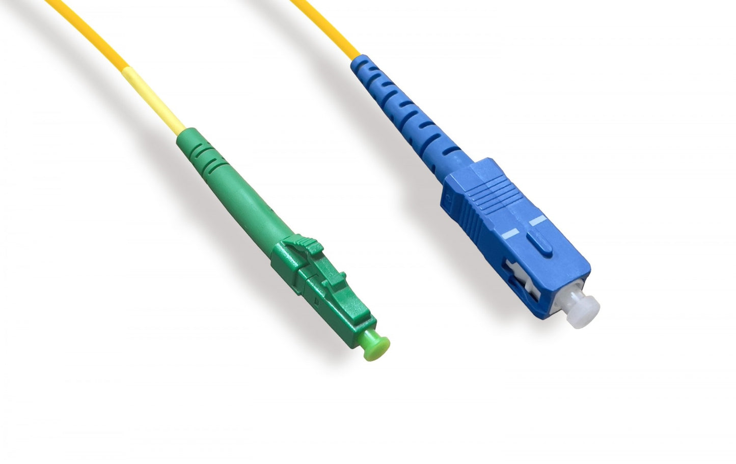 Nippon Labs OS2 Simplex Single-Mode LC/APC to SC/UPC 9 /125 Fiber Optic Cable, 1M ~ 10M