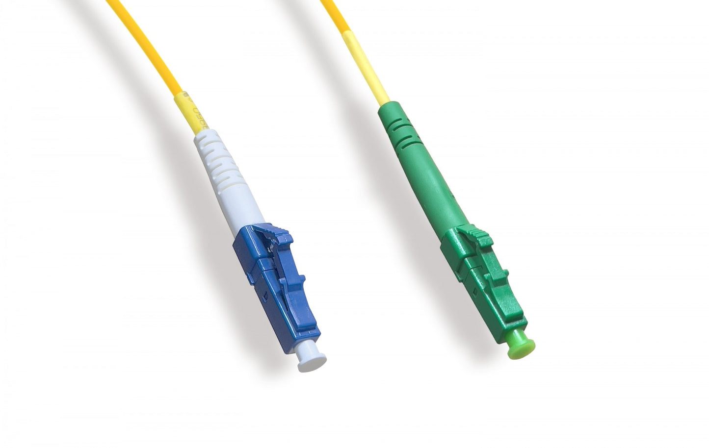 Nippon Labs OS2 simplex single mode LC/UPC to LC/APC fiber optic cable, 9/125