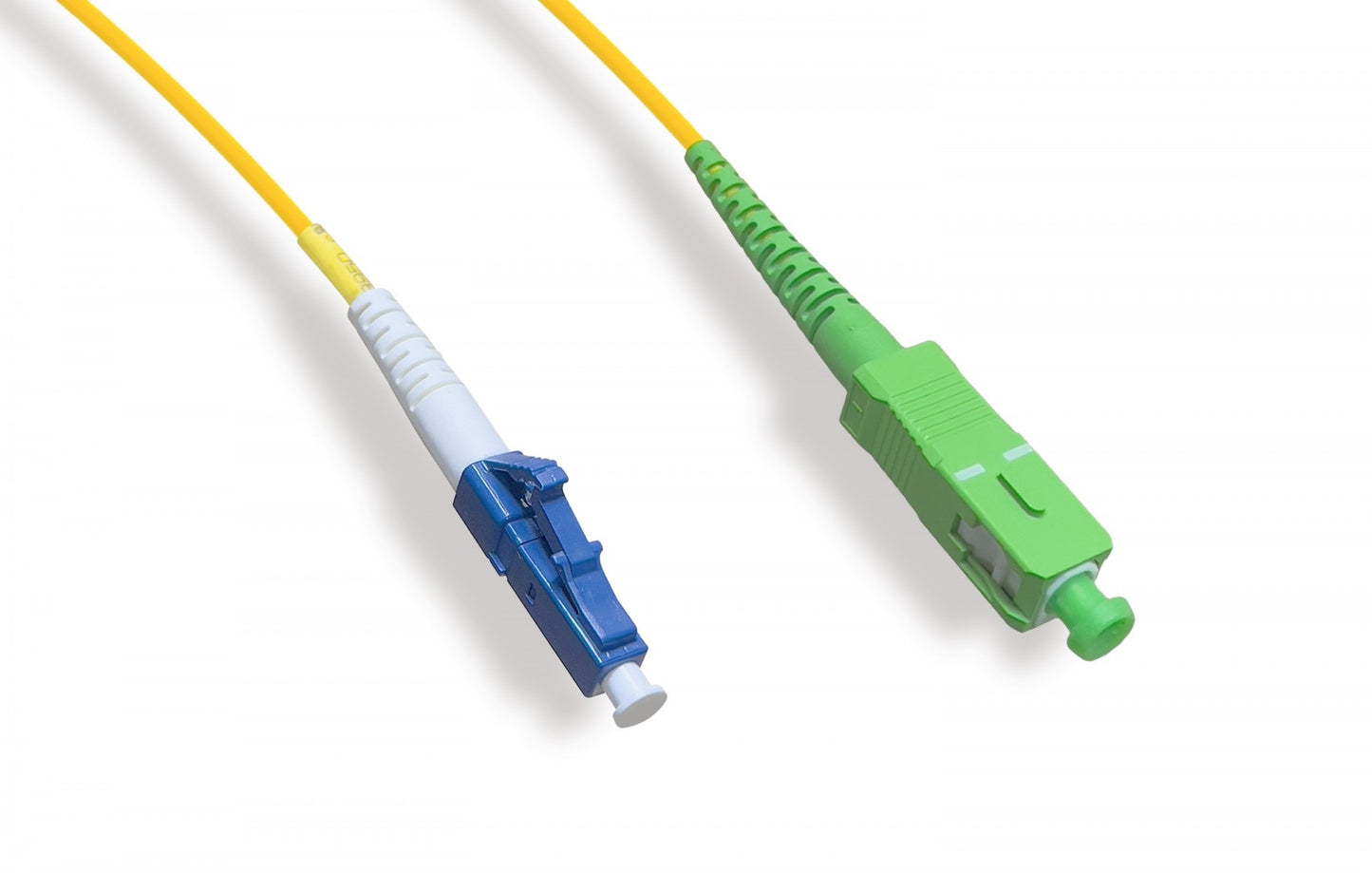 Nippon Labs OS2 Simplex Single-Mode LC/UPC to SC/APC 9 /125 Fiber Optic Cable, 1M~10M