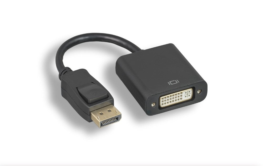 Nippon Labs 30DP-DVI200 DisplayPort to DVI Audio / Video Converter With Latch, DisplayPort 1.2 to DVI Converter Adapter for DP-enabled Computers – 1920 x 1080@60Hz