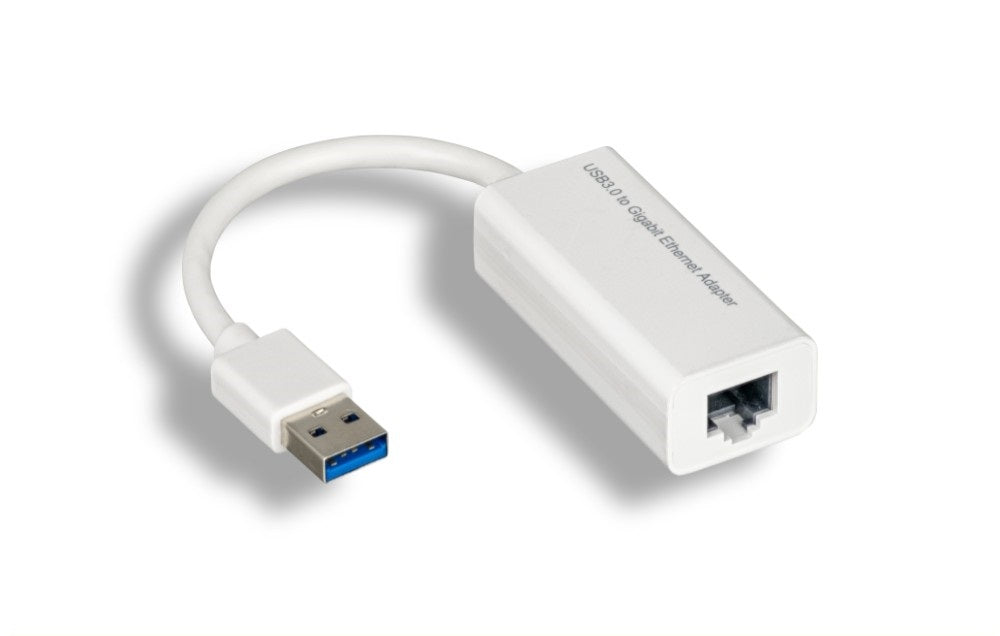 Nippon Labs 30U3-20-AX179 USB 3.0 To Gigabit Ethernet Converter, USB to RJ45 White Adapter
