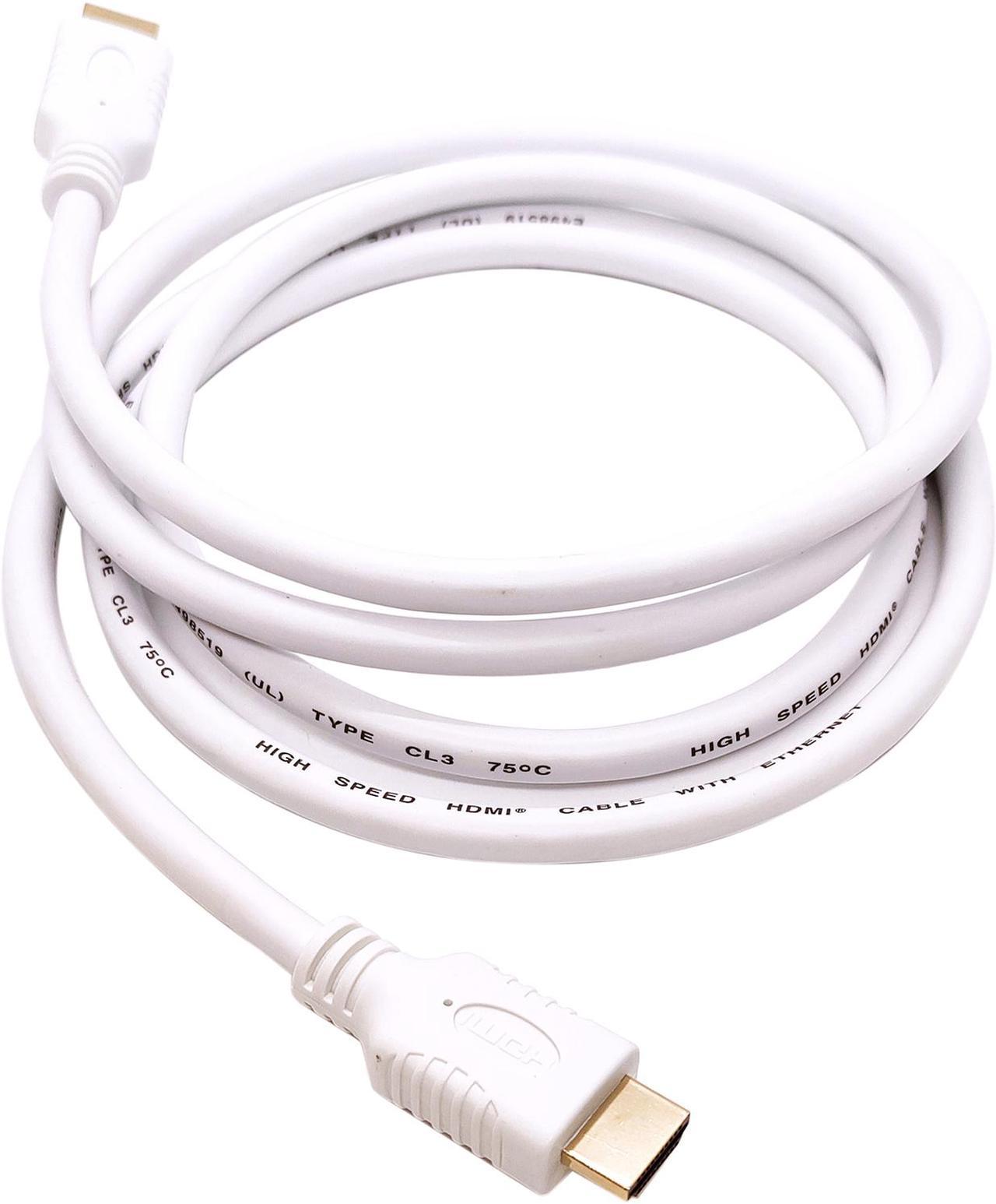 Nippon Labs 4K HDMI Cable 25ft. - HDMI 2.0 Cable, Supports 1080p, 3D, 2160p, 4K, HDR, ARC, 18Gbps, CL3 for in-Wall Installation, 28AWG HDMI Cord for Most of HDMI Devices