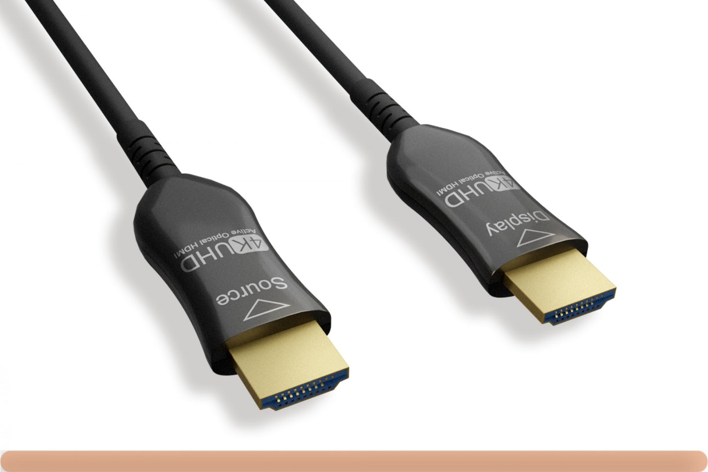 Nippon Labs 25FT. - 150FT. HDMI 4K CMP Hybrid AOC Active Optical Cable 2.0 - Plenum-Rated