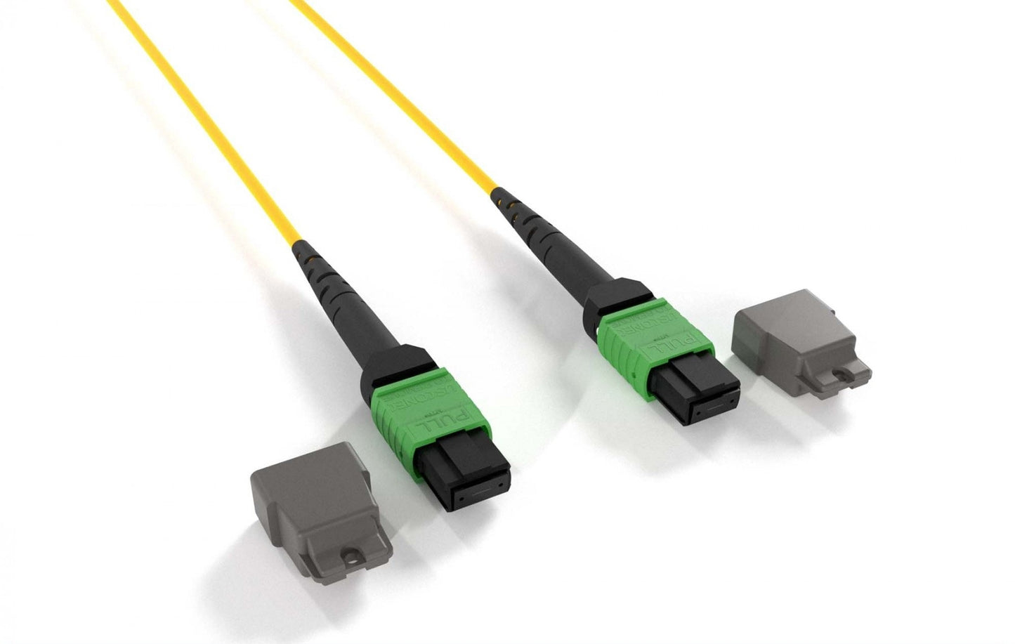 Nippon Labs MTP® OS2 9/125 Single-Mode 12 Fibers Trunk Optic Cable Type B, 1M ~ 12M