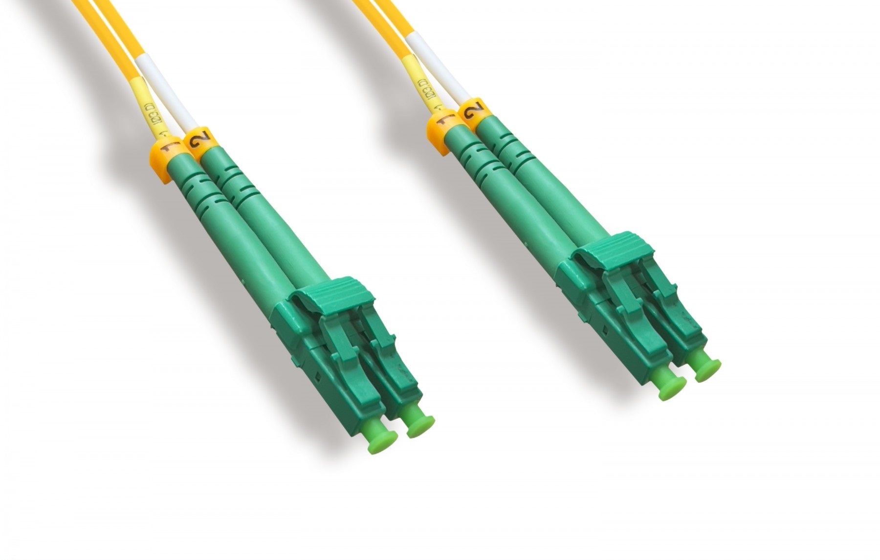 Nippon Labs OS2 Duplex Single-Mode LC/APC to LC/APC 9 /125 Fiber Optic