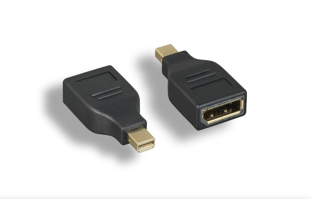 Nippon Labs 30DP-MDP201-BK Mini DisplayPort To DisplayPort Adapter (Mini DP Male to DP Female)