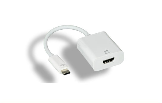 Nippon Labs 4K@60Hz USB 3.1 Type C To HDMI Adapter, 30UC-CHDMI-4K60 White Type C Converter