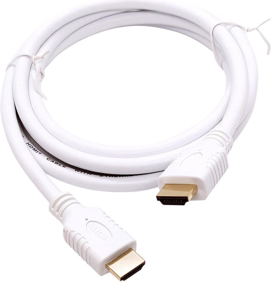 Nippon Labs 4K HDMI Cable 6 ft. - 25 ft. White HDMI 2.0 Cable, Supports 1080p, 3D, 2160p, 4K 60Hz, HDR, ARC, 18Gbps, CL3 for in-Wall Installation, 28AWG HDMI Cord for Most of HDMI Devices