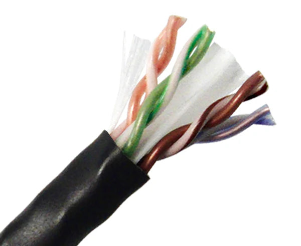 Nippon Labs Plenum CAT6 Bulk Ethernet Cable: CMP Rated, Solid Copper UTP, 23 AWG, Unshielded, 600MHz, 1000FT Networking Cable